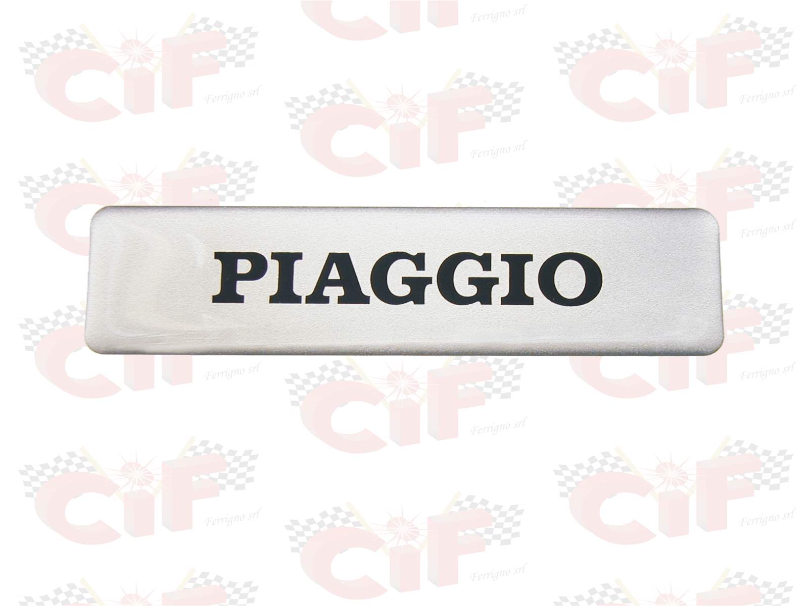 TARGHETTA PIAGGIO RESINATA ADESIVA SERBATOIO CIAO 50 - Sì - BRAVO RIF. 298723