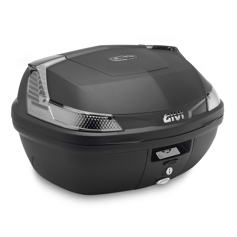 Bauletto GIVI Blade 47Lt B47NTML Monolock Tech nero con piastra universale