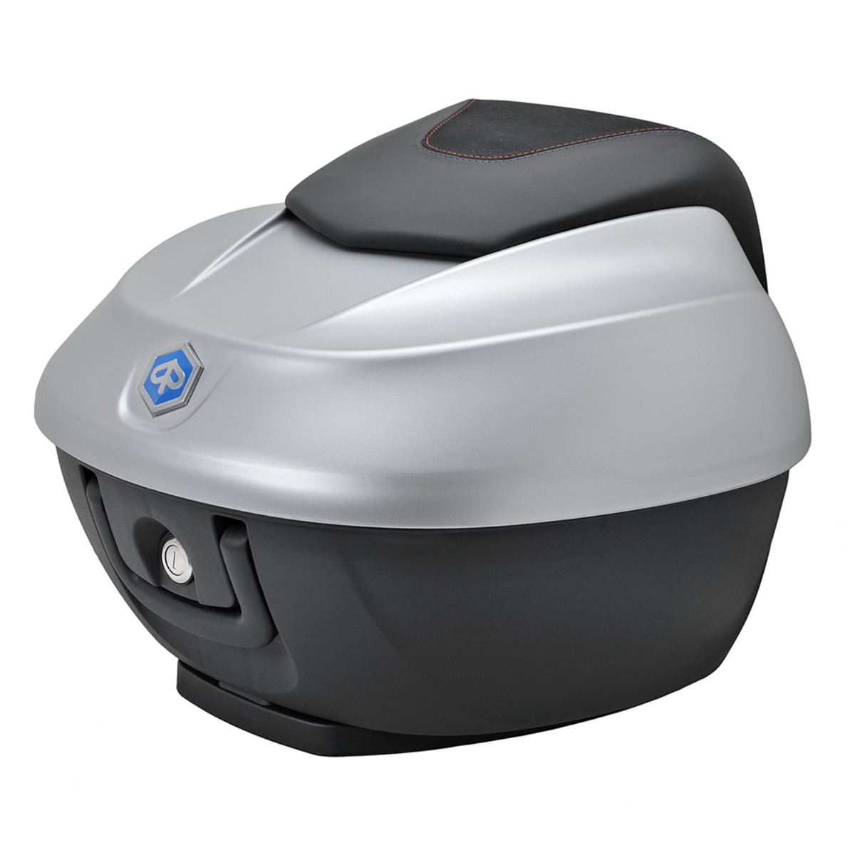 BAULETTO 36 LT ORIGINALE PIAGGIO BEVERLY HPE 300/400 ie 2021>2022 ARGENTO COMETA 760/B GRIGIO OPACO