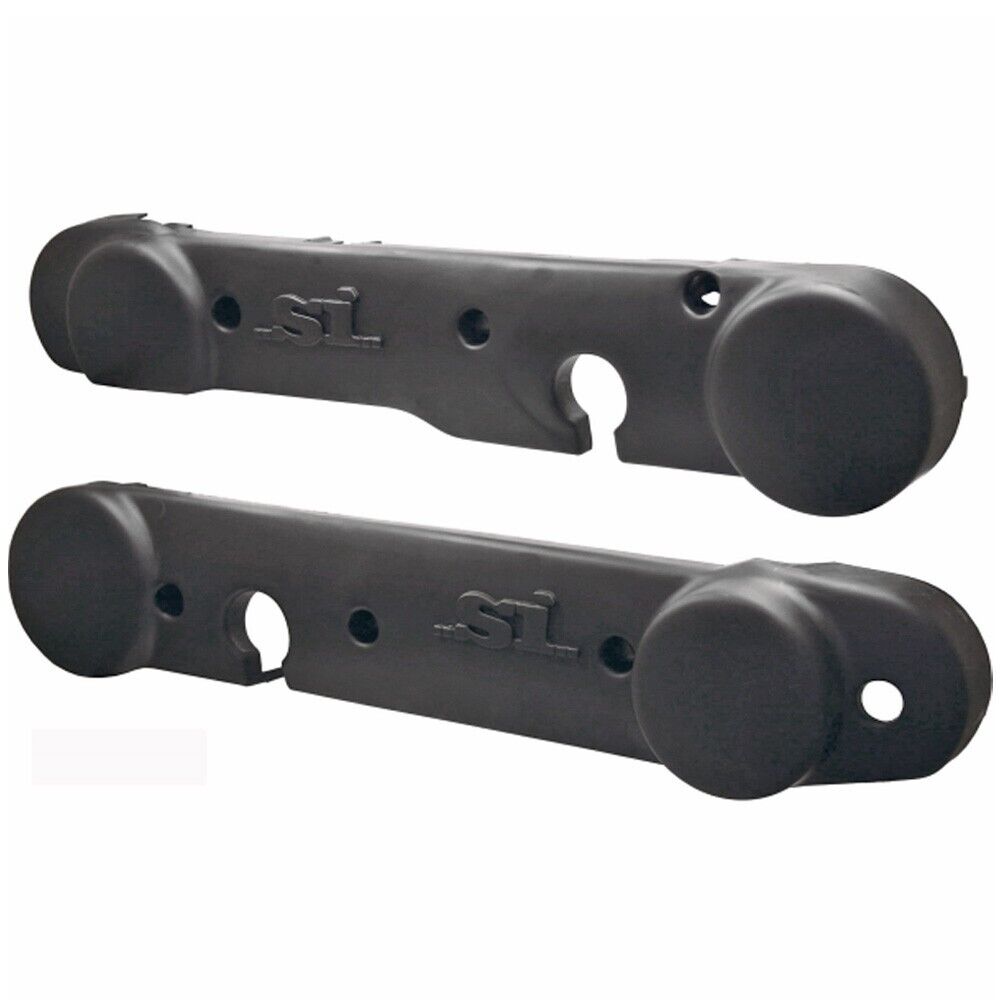 Kit Coppia Scocche Plastiche Fiancatine Laterali Nere Per Piaggio Sì 50 / FL2 / MIX