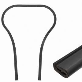 BORDO SCUDO IN PLASTICA GRIGIO SCURO PIAGGIO VESPA PK 50 XL - HP - VESPA 50 – N