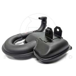 MARMITTA SCARICO RACING FACO NERA PIAGGIO VESPA PX PE 125 150 ARCOBALENO / MILLENIUM