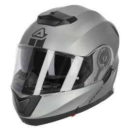 CASCO MOTO MODULARE ACERBIS SEREL 2206 GRIGIO OPACO OMOLOGAZIONE ECE 22.06