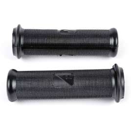 COPPIA MANOPOLE MANUBRIO NERE D.24mm ARIETE VESPA 50 R-L SPECIAL-90-125 VNB
