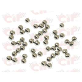 CONFEZIONE 100 PZ. SFERA 5/32 (Ø 4) SERIE CALOTTE SUPERIORI PIAGGIO APE 50 - MP - CAR