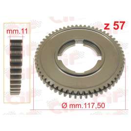 INGRANAGGIO DI 1^ VELOCITA' z 57 VESPA PX PE P200E RALLY 180-200 RIF. PIAGGIO 152804