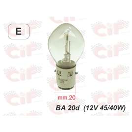 Lampadina Biluce Ba 20d (12v 45/40w) Per Fanale Anteriore Faro