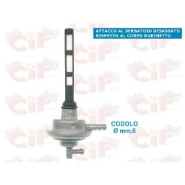 RUBINETTO SERBATOIO BENZINA MBK OVETTO 50 YAMAHA AEROX 50 NEO’S