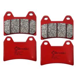 KIT 4 PASTIGLIE FRENO ANTERIORE BREMBO SINTER 07BB19SA DUCATI MONSTER 600 APRILIA RSV 1000