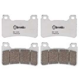 KIT 4 PASTIGLIE FRENO ANTERIORE BREMBO LA SINTER HONDA CBR 600-100 RR