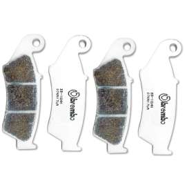 KIT 4 PASTIGLIE FRENO ANTERIORE BREMBO 07KA17LA HONDA XL V TRANSALP 600 650 700 AFRICA TWIN 750