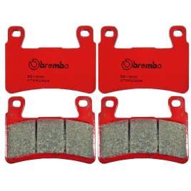 KIT 4 PASTIGLIE FRENO ANTERIORE BREMBO 07KA29SA KAWASAKI ZX6R Ninja 636 2013-2021