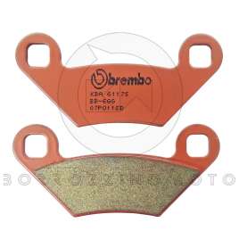 Pastiglie Freno Posteriore Brembo 07PO11SD Polaris Sportsman 550 850 2009-2014