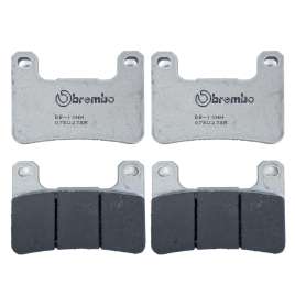 KIT 4 PASTIGLIE FRENO ANTERIORE BREMBO 07SU27SR SUZUKI GSX-R 600/750/1000 04-10 KAWASAKI Z1000 10-20