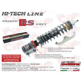AMMORTIZZATORE ANTERIORE CARBONE HI TECH REGOLABILE GRIGIO RS VESPA PX 125 150 200