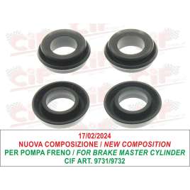 SERIE GOMMINI POMPA FRENO DOPPIA MANDATA PIAGGIO APE TM P 703