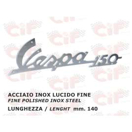 TARGHETTA VESPA 150 PER SCUDO ANTERIORE VESPA 150 VBA VBB