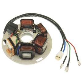 STATORE VOLANO 5 FILI PIAGGIO VESPA PX 125-150-200 E ARCOBALENO RIF. 217866 - 497652