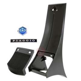 KIT MASCHERINA COPRISTERZO GRIGLIA ANTERIORE VESPA T5 125 STEMMA PIAGGIO 232893