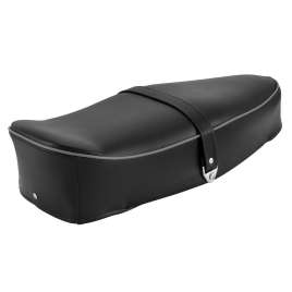 SELLA BIPOSTO LUNGA IN PELLE PER VESPA SPRINT VELOCE 150 TS 125 SUPER VBB VBA VNB GTR GL GT