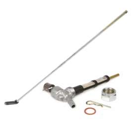 Rubinetto benzina carburante Ape 50 completo con asta (serbatoio in metallo) Rif. Piaggio 118092