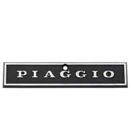 TARGHETTA PER CALANDRA NASELLO ANTERIORE PIAGGIO VESPA PX 125 150 200 Prima serie 1977-1982
