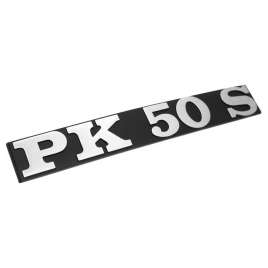 TARGHETTA FREGIO SCRITTA LATERALE IN METALLO PER PIAGGIO VESPA PK 50 S V5X2T 1982-1984