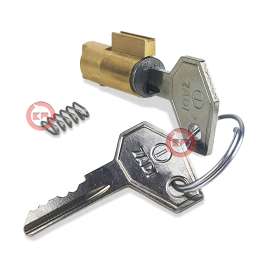 KIT SERRATURA BLOCCASTERZO ORIGINALE ZADI PER PIAGGIO VESPA 50 R-L-N FARO TONDO