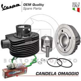 GRUPPO TERMICO CILINDRO CANDELA CHAMPION Ø57,8 PIAGGIO VESPA PX 125 - P 125 X - PX 150 - P 150 X / ARCOBALENO