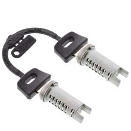 SERIE SERRATURE ZADI 2 CHIAVI - 2 CILINDRETTI PIAGGIO VERSPA PK 50 XL PX 125 150 200 - FREE TYPHOON SFERA ZIP