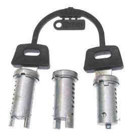 SERIE SERRATURE ZADI 3 CILINDRETTI 2 CHIAVI PIAGGIO ZIP 50 SP FAST RIDER RST RIF. 295652