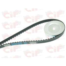 KIT MODIFICA CINGHIA+PULEGGIA Ø mm.70 PER CIAO-PX-FL2 SENZA VARIATORE