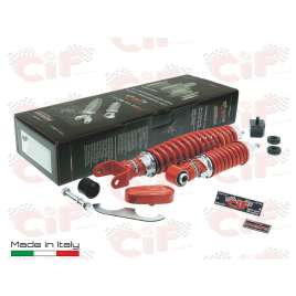 KIT "SPORT TUNING ROSSO" AMMORTIZZATORE ANTERIORE+POSTERIORE