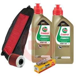 KIT TAGLIANDO OLIO + FILTRI ARIA-OLIO + CANDELA KYMCO XCITING 400 i 2016-2017