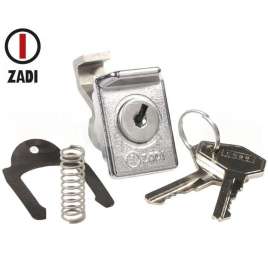 SERRATURA BAULETTO ZADI CON MOLLA DI RITORNO PIAGGIO VESPA PX 125-150-200 E