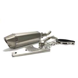 SCARICO COMPLETO MARMITTA ACCIAIO INOX RACING VESPA LX PRIMAVERA SPRINT 50 4T