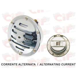Clacson Cromato 6V C.A. Vespa 50 Dal 1965 Al 1968 - Super 125-150-Sprint 150 VBB2 1963-1965