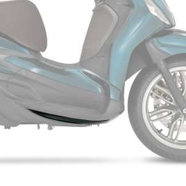 Spoiler sotto pedana Destro Originale Piaggio Beverly 300-400 HPE 2021 Blu Oxygen B12