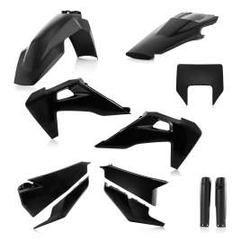 ACERBIS KIT CARENE PLASTICHE PER HUSQVARNA NERO HUSQVARNA FE 250 2020 2021 2022 2023 0024051.090