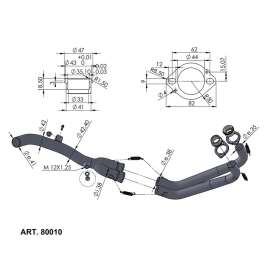 LEOVINCE 80010 KIT COLLETTORI RACING YAMAHA TENERE 700 19-