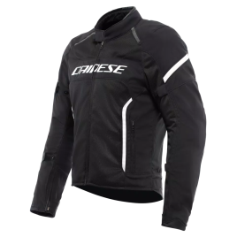 DAINESE GIACCA MOTO ESTIVA TESSUTO UOMO AIR FRAME 3 TEX BLACK/WHITE