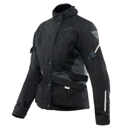 GIACCA MOTO TOURING DAINESE TEMPEST 3 LADY D-DRY IMPERMEABILE NERO/GRIGIO