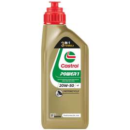 CASTROL POWER 1 20w50 OLIO MOTORE 1LT MOTO HARLEY DAVIDSON