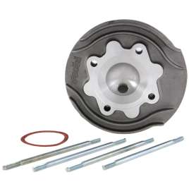 TESTA TESTATA POLINI IN ALLUMINIO CANDELA LATERALE PER PIAGGIO VESPA 125 ET3 - PRIMAVERA PER KIT EVOLUTION 57