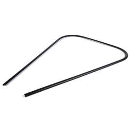 Profilo Bordoscudo nero 218944 Originale Piaggio Vespa PX 125 150 200 / Arcobaleno