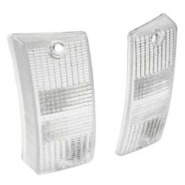 COPPIA GEMME FRECCE ANTERIORI TRASPARENTI SIEM VESPA PX 125 150 200
