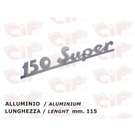 TARGHETTA 150 SUPER TRAFORATA POSTERIORE VESPA 150 SUPER PIAGGIO 121081
