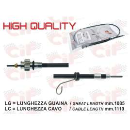 TRASMISSIONE CONTACHILOMETRI COMPLETA VESPA ET2 50-ET4 50 125 RIF. PIAGGIO 56116R-56180