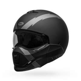Casco Bell BROOZER ARC Nero Opaco Grigio