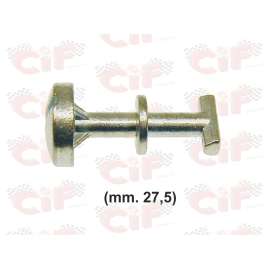 RITEGNO LUNGO mm.27,5 PER FIANCATINE LATERALI PIAGGIO CIAO PX 50 188086